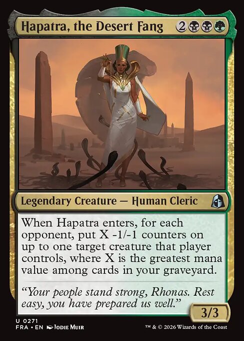 Hapatra, the Desert Fang - Reality Fracture - 271