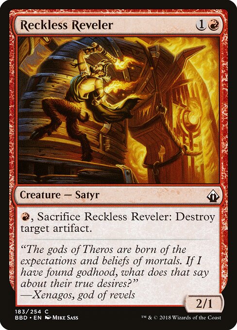Reckless Reveler - Battlebond - 183