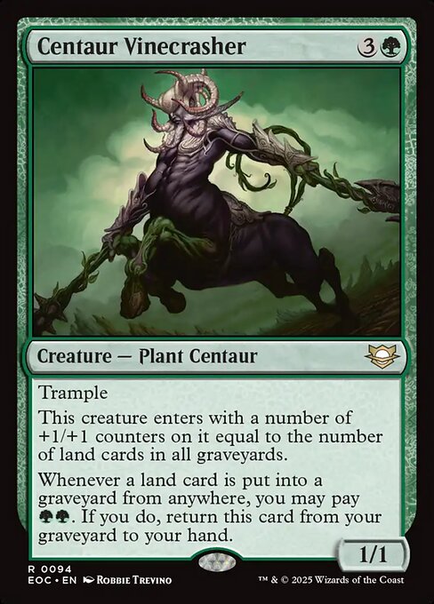 Centaur Vinecrasher - Edge of Eternities Commander - 94