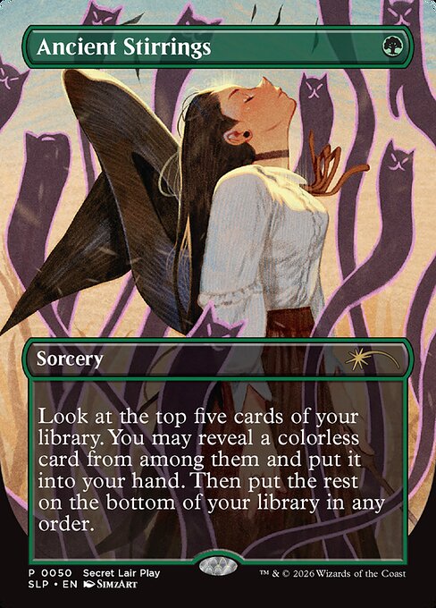 Ancient Stirrings - Secret Lair Promo - 50