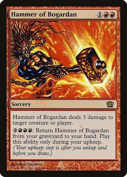 Hammer of Bogardan - Eighth Edition - 193★