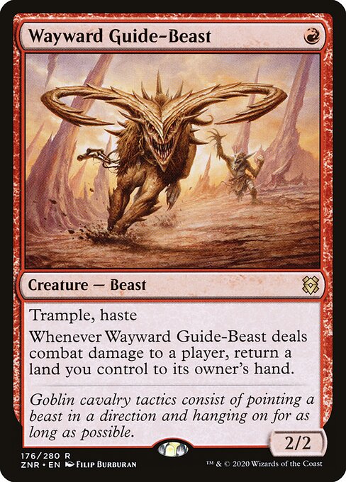 Wayward Guide-Beast - Zendikar Rising - 176
