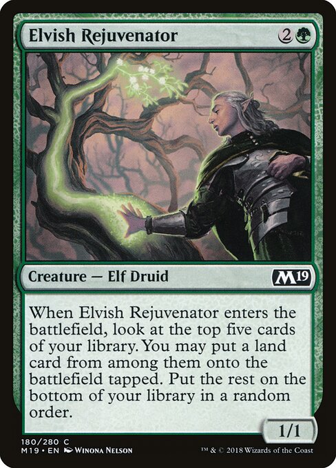 Elvish Rejuvenator - Core Set 2019 - 180