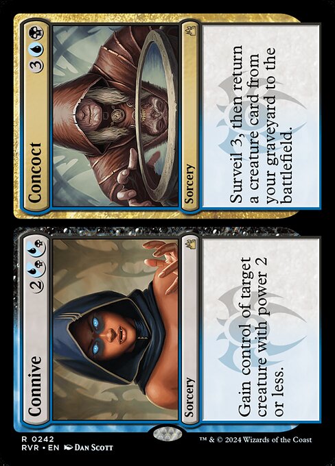 Connive // Concoct - Ravnica Remastered - 242