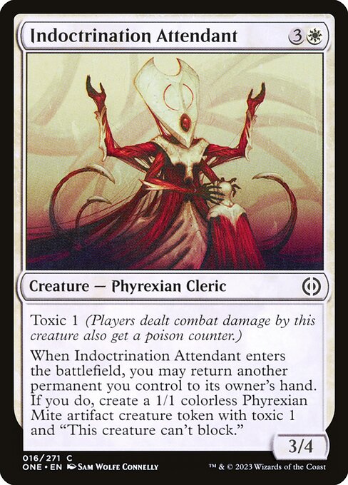 Indoctrination Attendant - Phyrexia: All Will Be One - 16