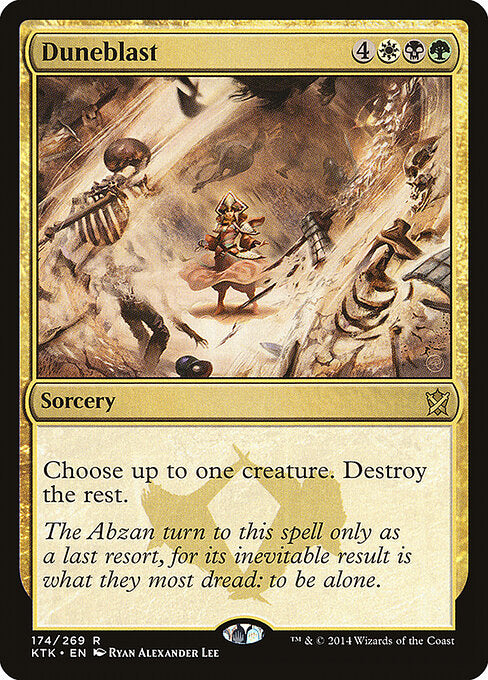 Duneblast - Khans of Tarkir - 174
