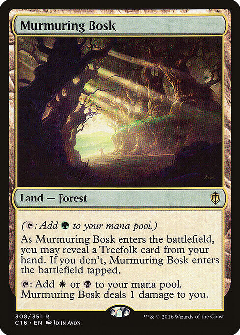 Murmuring Bosk - Commander 2016 - 308