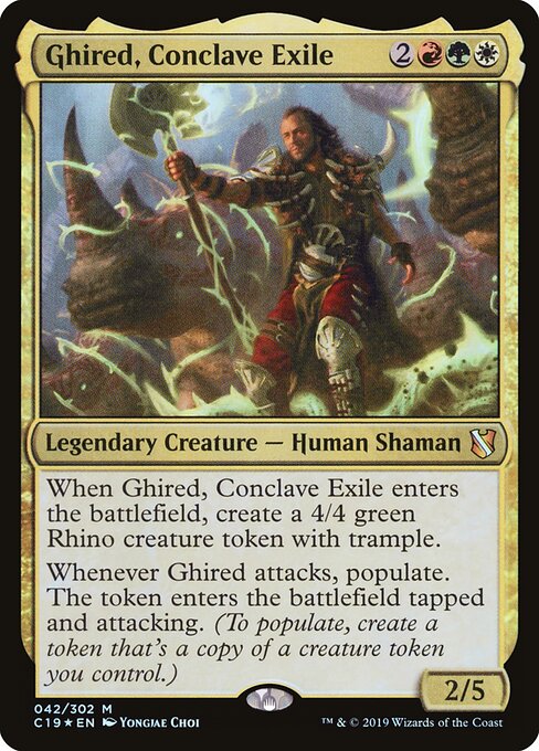 Ghired, Conclave Exile - Commander 2019 - 42