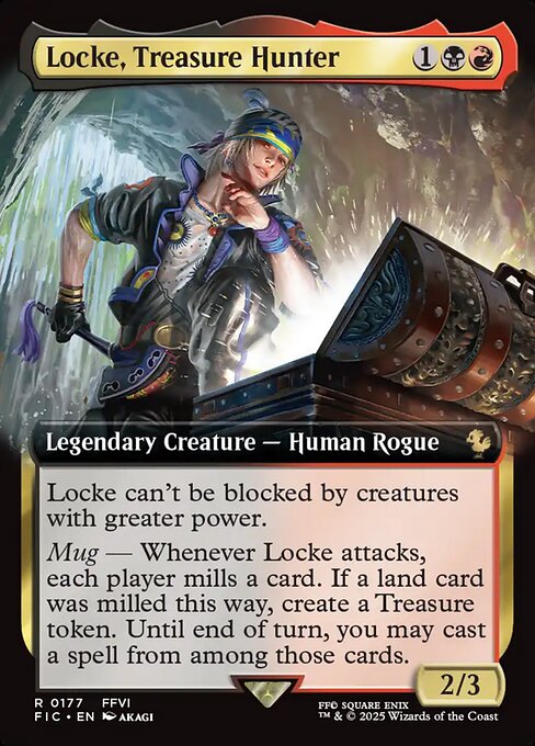 Locke, Treasure Hunter - Final Fantasy Commander - 177