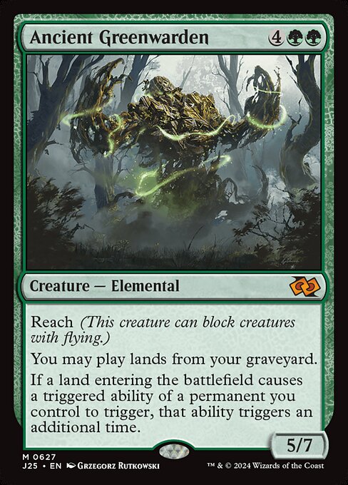 Ancient Greenwarden - Foundations Jumpstart - 627