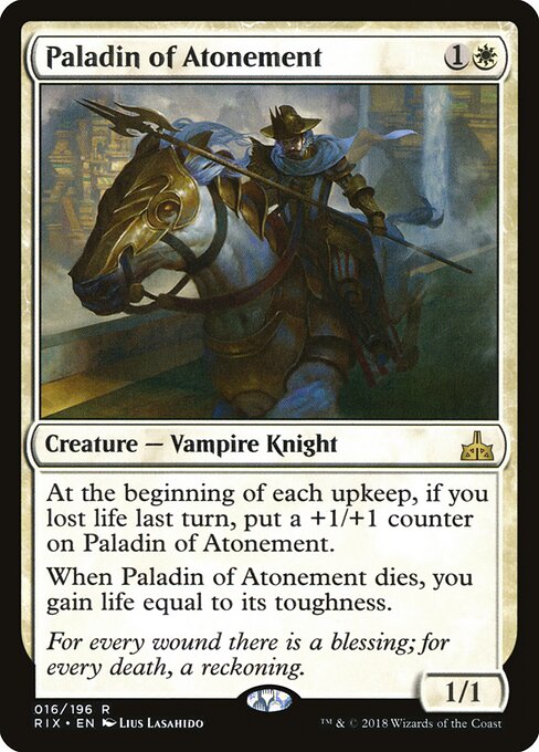 Paladin of Atonement - Rivals of Ixalan - 16