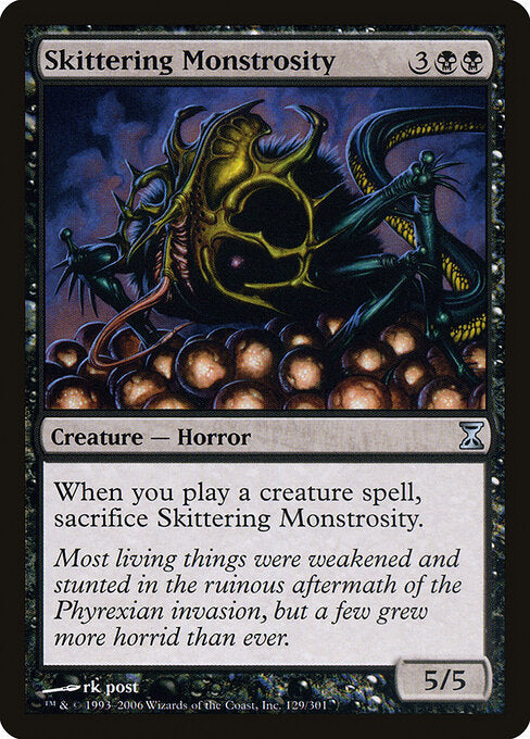 Skittering Monstrosity - Time Spiral - 129