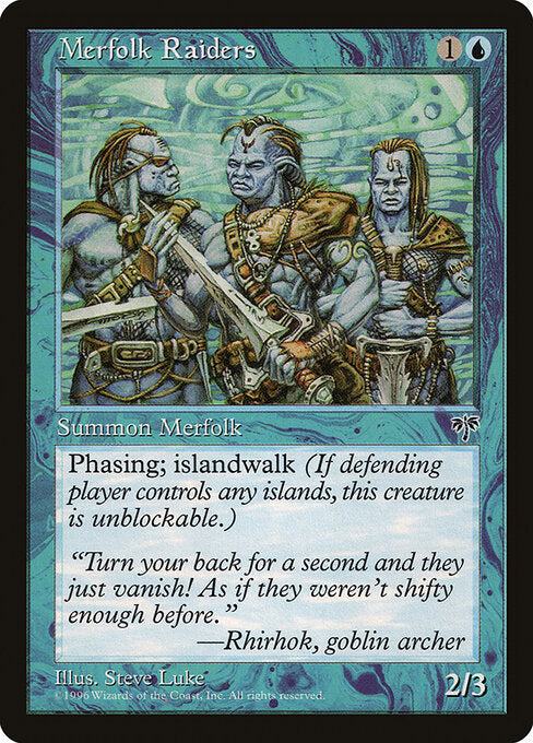 Merfolk Raiders - Mirage - 75