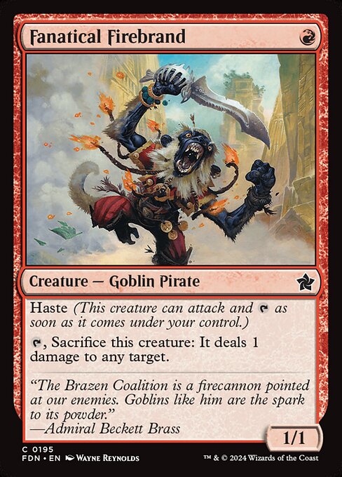Fanatical Firebrand - Foundations - 195