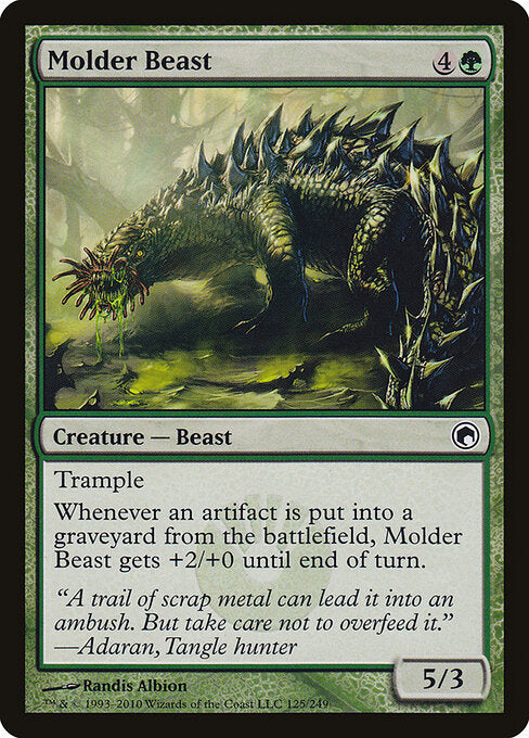 Molder Beast - Scars of Mirrodin - 125