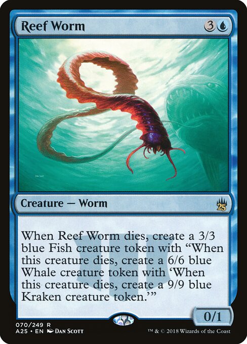 Reef Worm - Masters 25 - 70