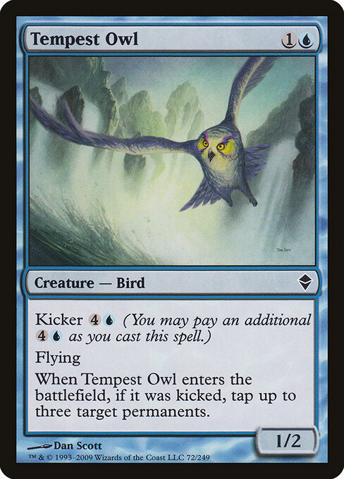 Tempest Owl - Zendikar - 72