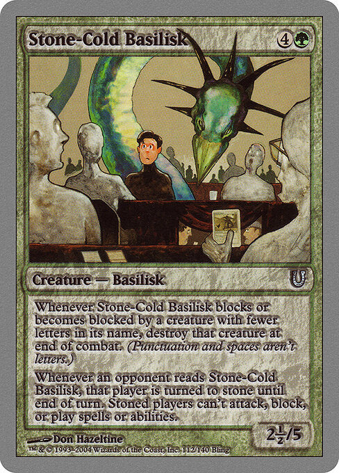 Stone-Cold Basilisk - Unhinged - 112