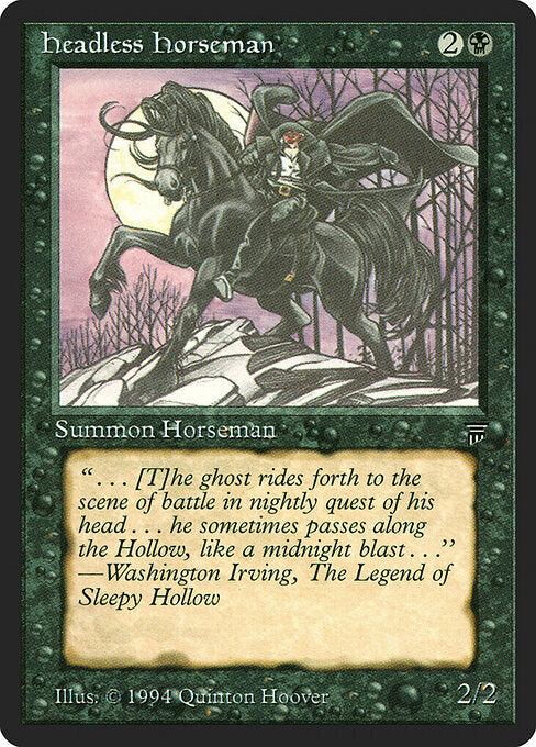 Headless Horseman - Legends - 102