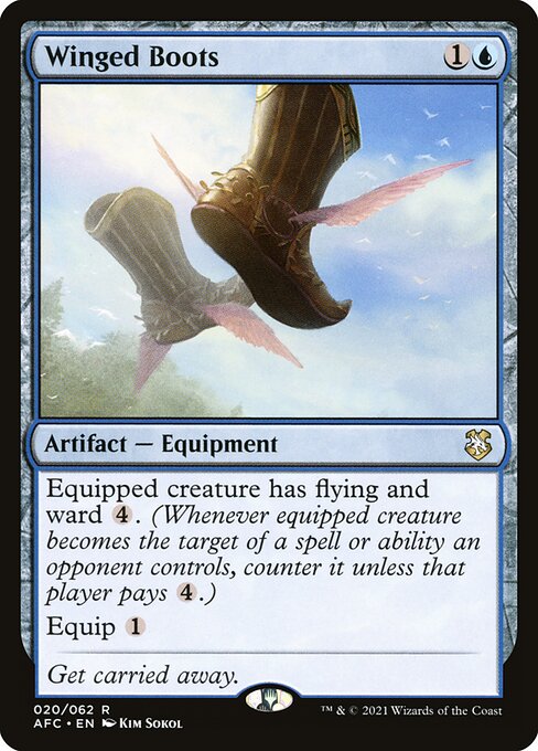 Winged Boots - Forgotten Realms Commander - 20