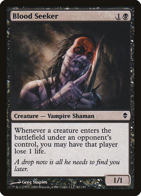 Blood Seeker - Zendikar - 80