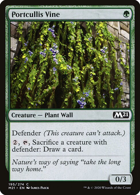 Portcullis Vine - Core Set 2021 - 195