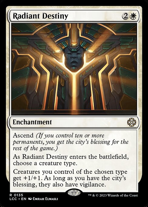 Radiant Destiny - The Lost Caverns of Ixalan Commander - 135