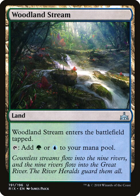Woodland Stream - Rivals of Ixalan - 191