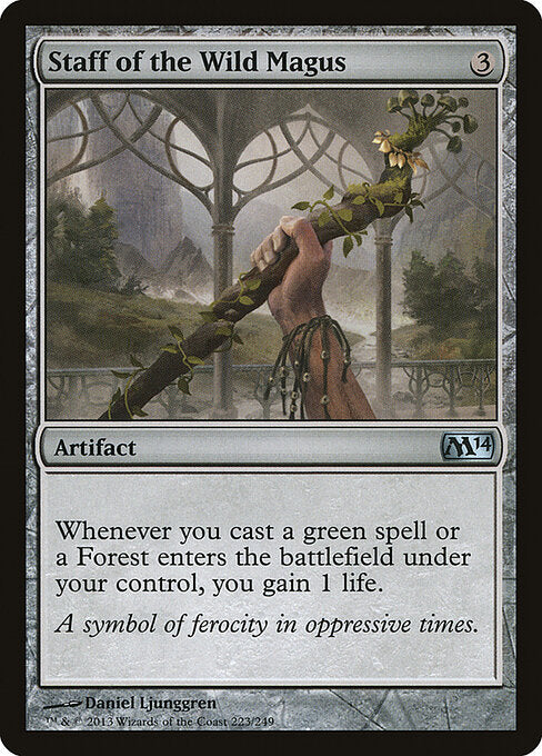Staff of the Wild Magus - Magic 2014 - 223