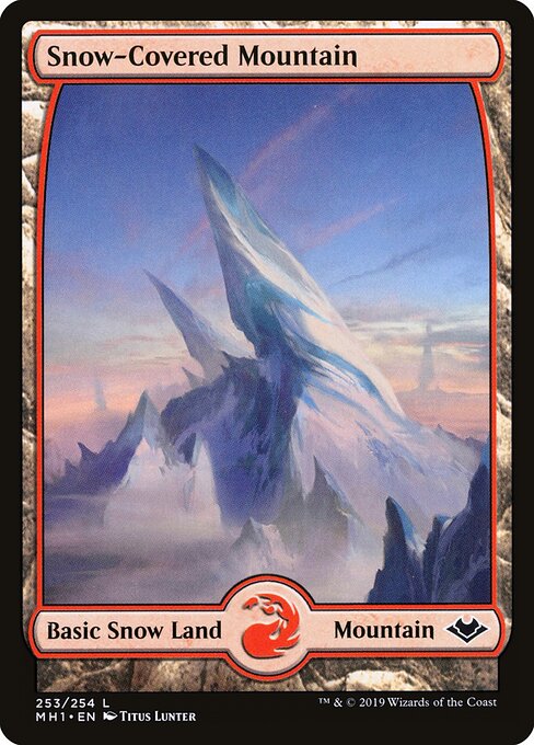 Snow-Covered Mountain - Modern Horizons - 253