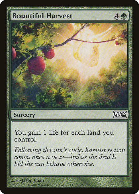 Bountiful Harvest - Magic 2010 - 170