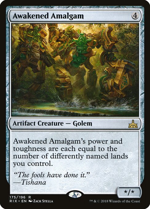 Awakened Amalgam - Rivals of Ixalan - 175