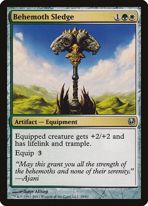Behemoth Sledge - Duel Decks: Ajani vs. Nicol Bolas - 28