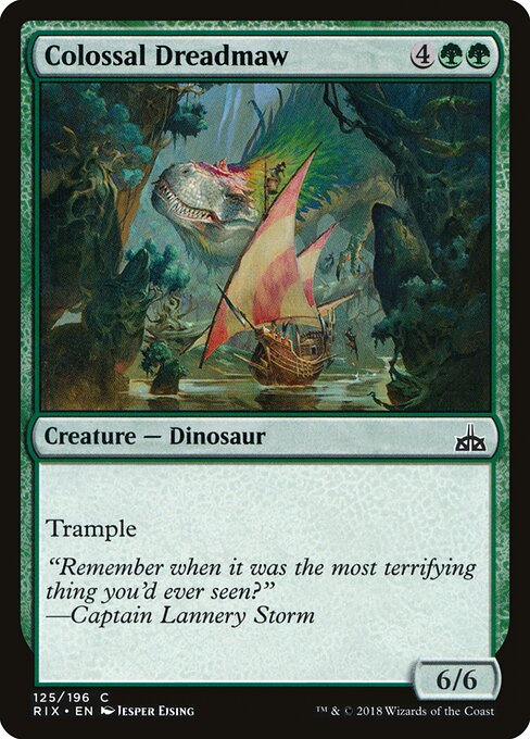 Colossal Dreadmaw - Rivals of Ixalan - 125