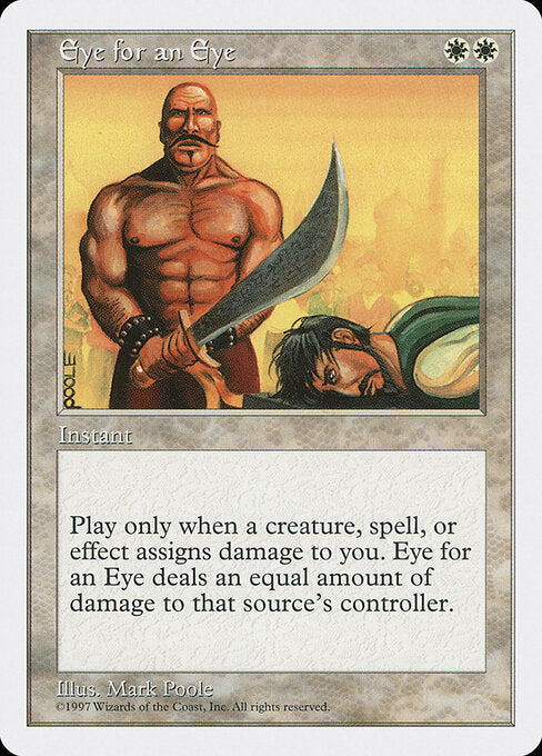 Eye for an Eye - Fifth Edition - 30
