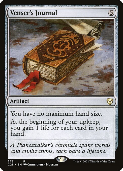 Venser's Journal - Commander 2021 - 273