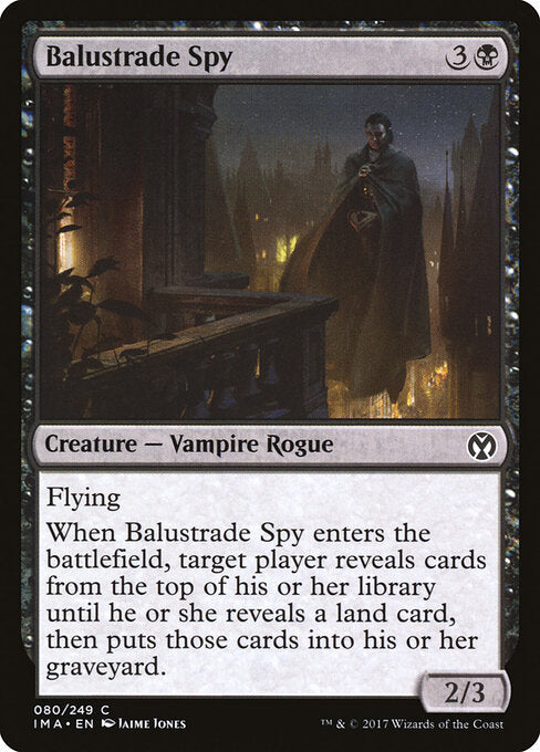 Balustrade Spy - Iconic Masters - 80