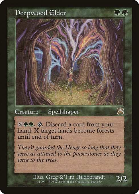 Deepwood Elder - Mercadian Masques - 240