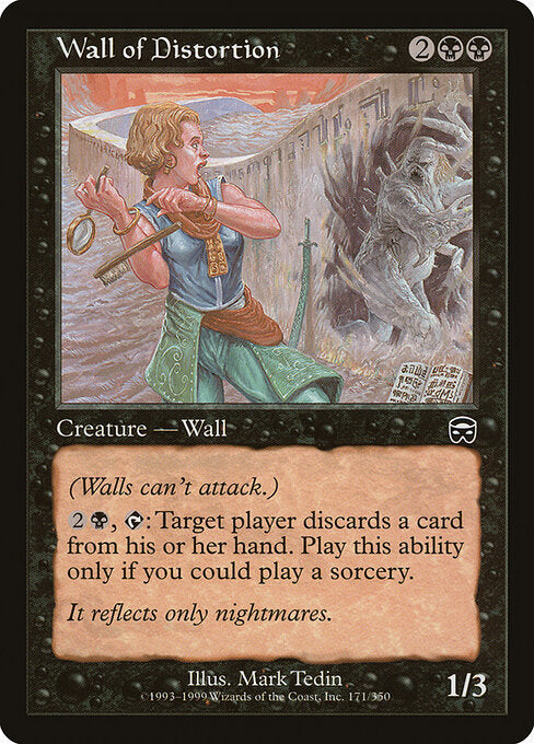 Wall of Distortion - Mercadian Masques - 171