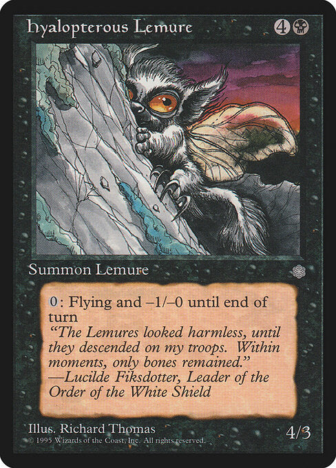 Hyalopterous Lemure - Ice Age - 133