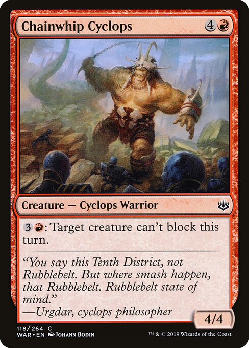 Chainwhip Cyclops - War of the Spark - 118