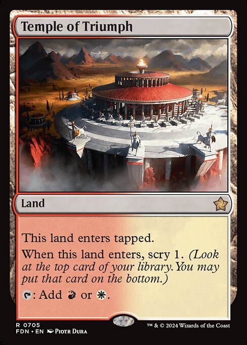 Temple of Triumph - Foundations - 705