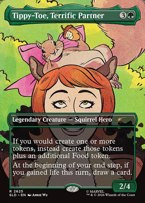 Tippy-Toe, Terrific Partner - Secret Lair Drop - 2625