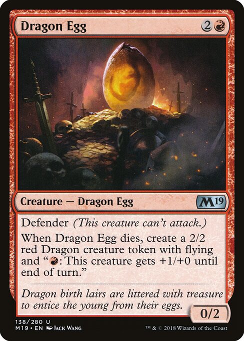 Dragon Egg - Core Set 2019 - 138