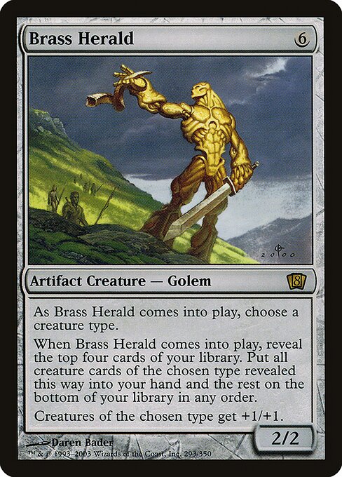 Brass Herald - Eighth Edition - 293★