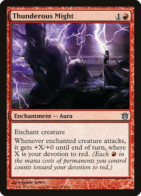 Thunderous Might - Born of the Gods - 114