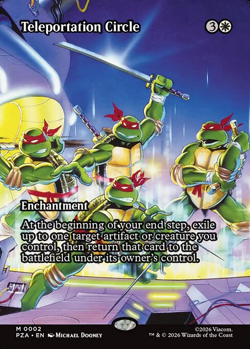 Teleportation Circle - Teenage Mutant Ninja Turtles Source Material - 2