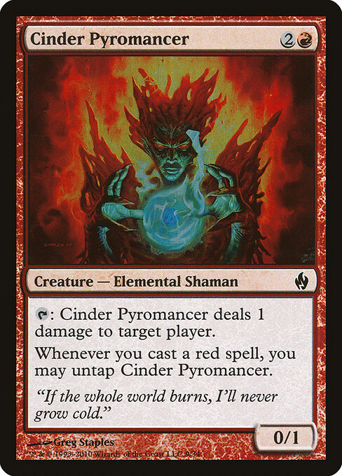 Cinder Pyromancer - Premium Deck Series: Fire and Lightning - 9