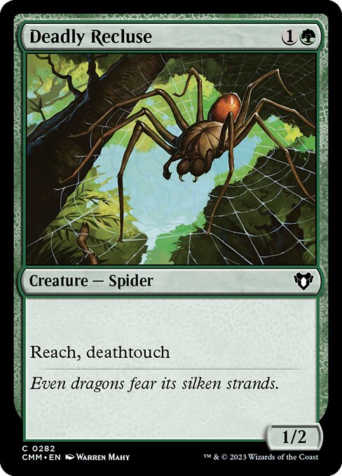 Deadly Recluse - Commander Masters - 282