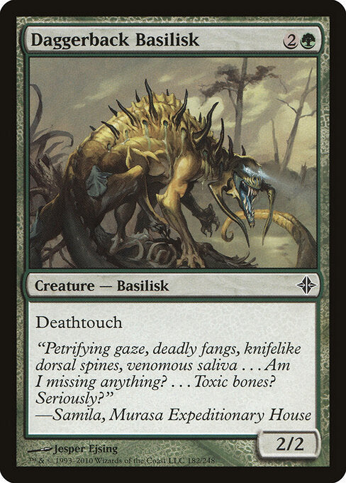 Daggerback Basilisk - Rise of the Eldrazi - 182